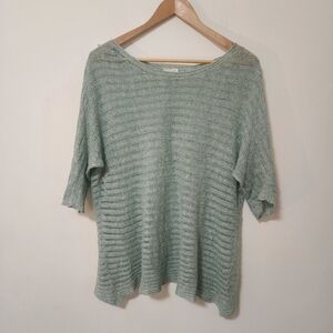 Eileen Fisher Mint Knit Top